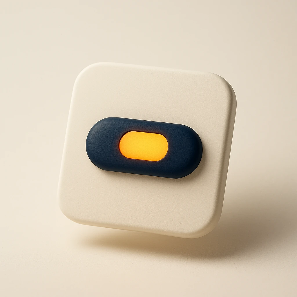 A compact microlearning card on a mobile screen